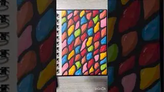 Zentangle Art | Easy Zentangle Art for Beginners | Zentangle Art shorts #shorts