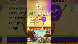 Toy Train Picks Up Shapes &ndash; Learn Shapes for Kids | Educational Fun with Trains