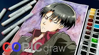 [COPIC draw] Levi Ackerman - Attack on Titan | 進撃の巨人 リヴァイ &bull; アッカーマン