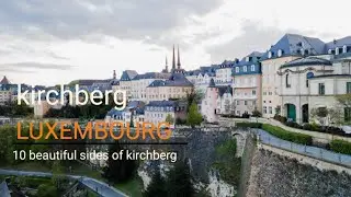 LUXEMBOURG City 2023 (Kirchberg) Real Time Virtual Walking Tour