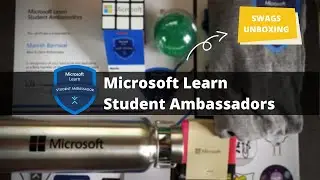 Microsoft Learn Student Ambassador Swag Kit Unboxing!! | MLSA Beta 🔥🔥