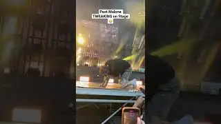 Post Malone TWEAKING on Stage #shorts
