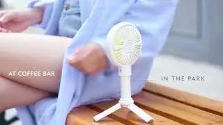 Benks Mini Handheld Fan Portable Rechargeable Fan Personal USB Cooling Fan Summer Desktop Fan