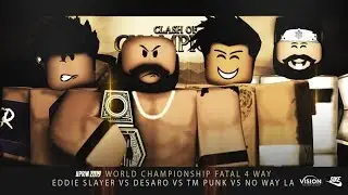 [APRW Clash Of Champions]: APRWC: Desaro(c) vs Eddie Slayer vs TM Punk vs Alonny Omega