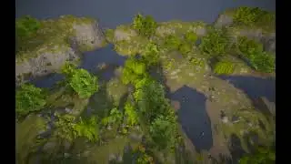 How teleports work, background level generation in MicroWorld Unity