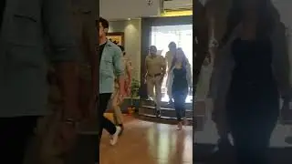VOOT Cyber Vaar 😎Mohit Malik and Sanaya Irani entry Shoot 🎥#shorts #shortsfeed #bollywood
