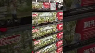 Coleman 13 x 13 Instant Shelter 1-Push Set up | Costco Finds | #coleman #costcofinds