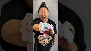 Коллекция разноцветных Лабубу 🎨🧸❤️#shorts
