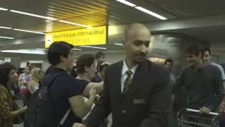 Arriving in São Paulo