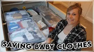 How We Organise & Store Future Baby Clothes - Organising Hack!