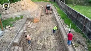 Volcano Concrete Ella Foundation and Pool!