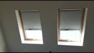 Solar Powered Velux Blinds - Skylight Blackout Window Blinds - Remote Control Motorised