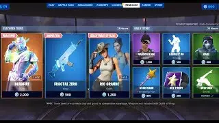 NEW FORTNITE REACTIVE SKIN AND HARVESTING TOOL, DEADFIRE, DARK SHARD,