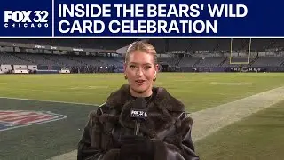 What Cassie saw from the Bears locker room after the Wild Card win