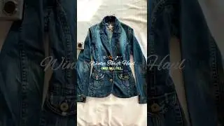 My thrift finds for this winter season