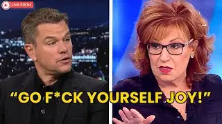 Matt Damon STORMS Off The View After Brutal On-Air Confrontation!