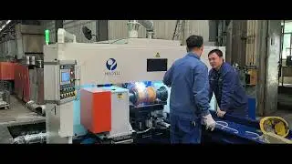 Track roller automatic circular seam welder work at user's company