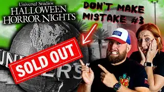 5 Mistakes People Make When Planning For HHN | Halloween Horror Nights Tips & Tricks 2022