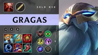 Gragas Mid vs Sylas - BR Grandmaster Patch 25.24