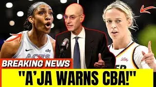 BREAKING: A’ja Wilson SOUNDS ALARM as Players Union Threatens WNBA COLLAPSE!