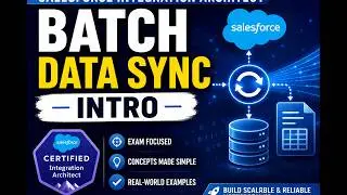 Salesforce integration architect certification Batch data sync intro