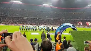 Champions League Hymne FC Bayern München gegen Celtic Glasgow 18.10.2017