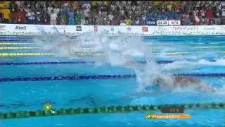 Natación  Grabich, medalla de oro y récord en 100 metros libre
