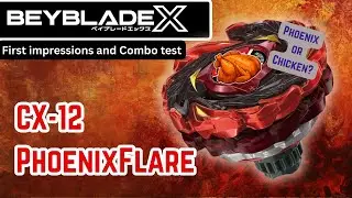 [BeybladeX] CX-12 PhoenixFlareZ9-80WW a revival of Phoenix or end up as roast chicken? 
