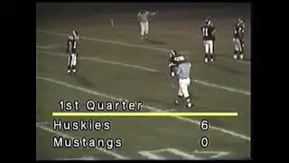 Portage Central Mustangs Football vs Portage Northern Huskies   1998