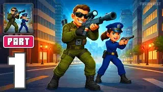 Sniper Mission: Shooting Games - Gameplay Walkthrough Part 1 - One Shot One Victory (iOS, Android)