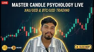 Master Demand & Supply with LIVE GOLD & BTC Chart Analysis