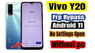 Vivo Y20 Y12S Frp Bypass  Android 12 100% Working Method  // Vivo Y20G frp Bypass Without Pc