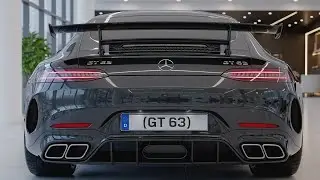 Mercedes-Benz GT63 2027 года &mdash; новый дизайн, улучшенная мощность и полный обзор роскоши!