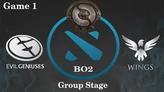 EG vs Wings Highlights Game 1, TI 6 Group A