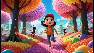 The Ants Go Marching Through Candy Forest | Sweet Adventure Rhyme for Kids with Treats & Tunes