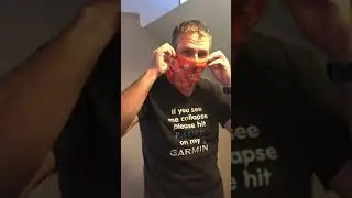 Running with a mask
