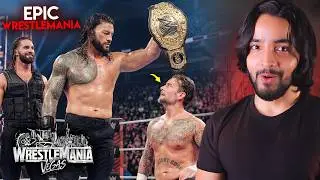 Roman Reigns Vs CM Punk Shocking Wrestlemania 42🔥.....(Seth Rollins Entry)