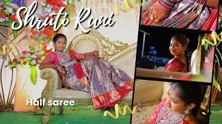 Shruti Rani Half saree function