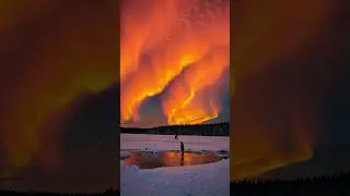 ✨ Mesmerizing Aurora Shots You Can&rsquo;t Miss! 💡 #shorts #travel #fyp
