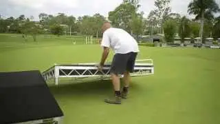 Megadeck Wheelchair RollAway Deck