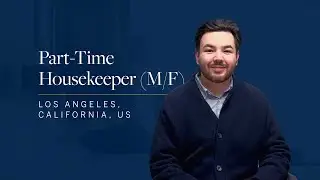 Housekeeper job in Los Angeles USA I Household staffing agency
