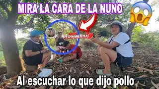 MIRA LA CARA QUE PUSO  LA NUNO ¿😱CUÁNDO POLLO DIJO QUE TUVO UNA  NOVIA 👰‍♂️ DE LA INFANCIA?