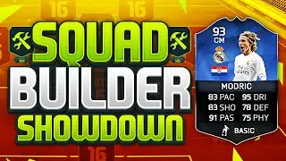 FIFA 16 SQUAD BUILDER SHOWDOWN!!! TEAM OF THE YEAR MODRIC!!! TOTY Luka Modric Squad Builder Duel
