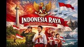 LAGU KEBANGSAAN INDONESIA RAYA (3 STANZA)