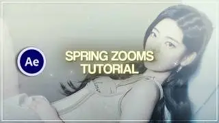 SPRING ZOOMS TUTORIAL II ON (AFTER EFFECTS)