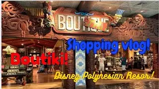Disneys Polynesian Resort BouTiki Store Full Tour & Shopping 🛍️ Vlog|Walt Disney World July 2025