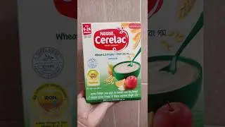 Nestle Cerelac Wheat & 3 Fruits with milk #nestle #cerelac #babyfood #youtubeshorts #habijabiwork