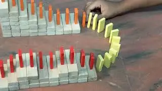 dominos game in steps