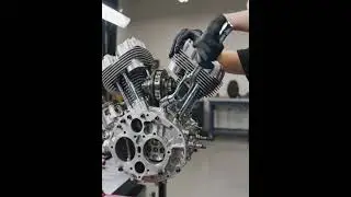 Restoration of Vintage bike Harley Davidson |from scrap to gold | #vintage #automobile #ai #follow