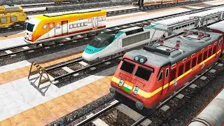 City Train Driving Sim Game 3D - Clasic Mode Level 6